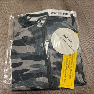 Little Sleepies Vintage Camo Zippy